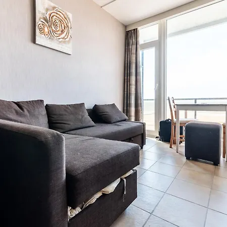 Contemporary Apartment In Oostende With Balcony, Cleaning Included